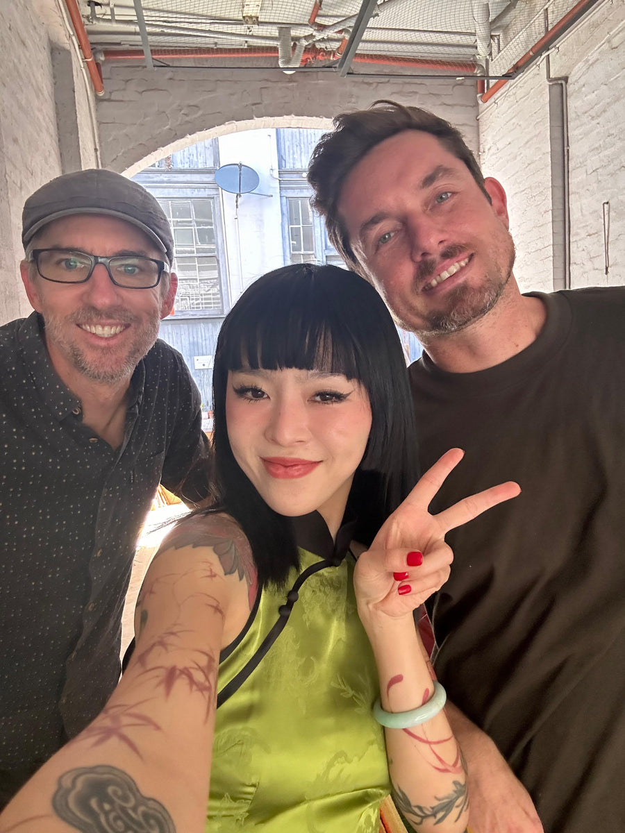 Dr Simon Feeney and Zoey Gong
