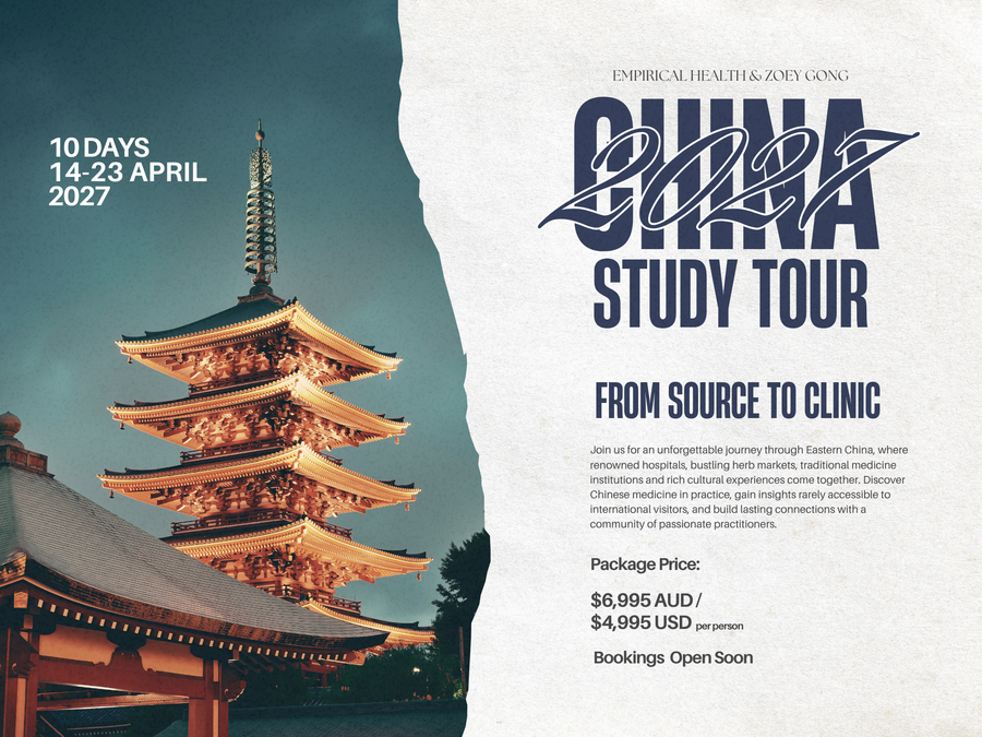 Eastern China Herbal Medicine Study Tour 2027 - Shanghai